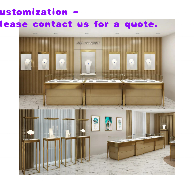 Used Jewelry Watches - Maßgefertigte Weiße Glasvitrine mit LED-Beleuchtung für