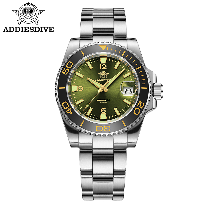 Jewellery Watches - ADDIESDIVE Neue Tauchgeschenkuhr Herren 8215 Automatik
