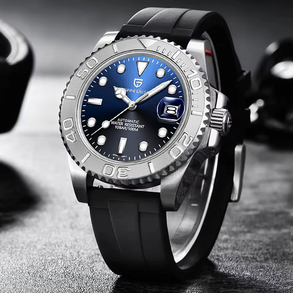 Mens Mechanical Watch - PAGANI DESIGN Neue Automatische Herrenuhr Saphirglas