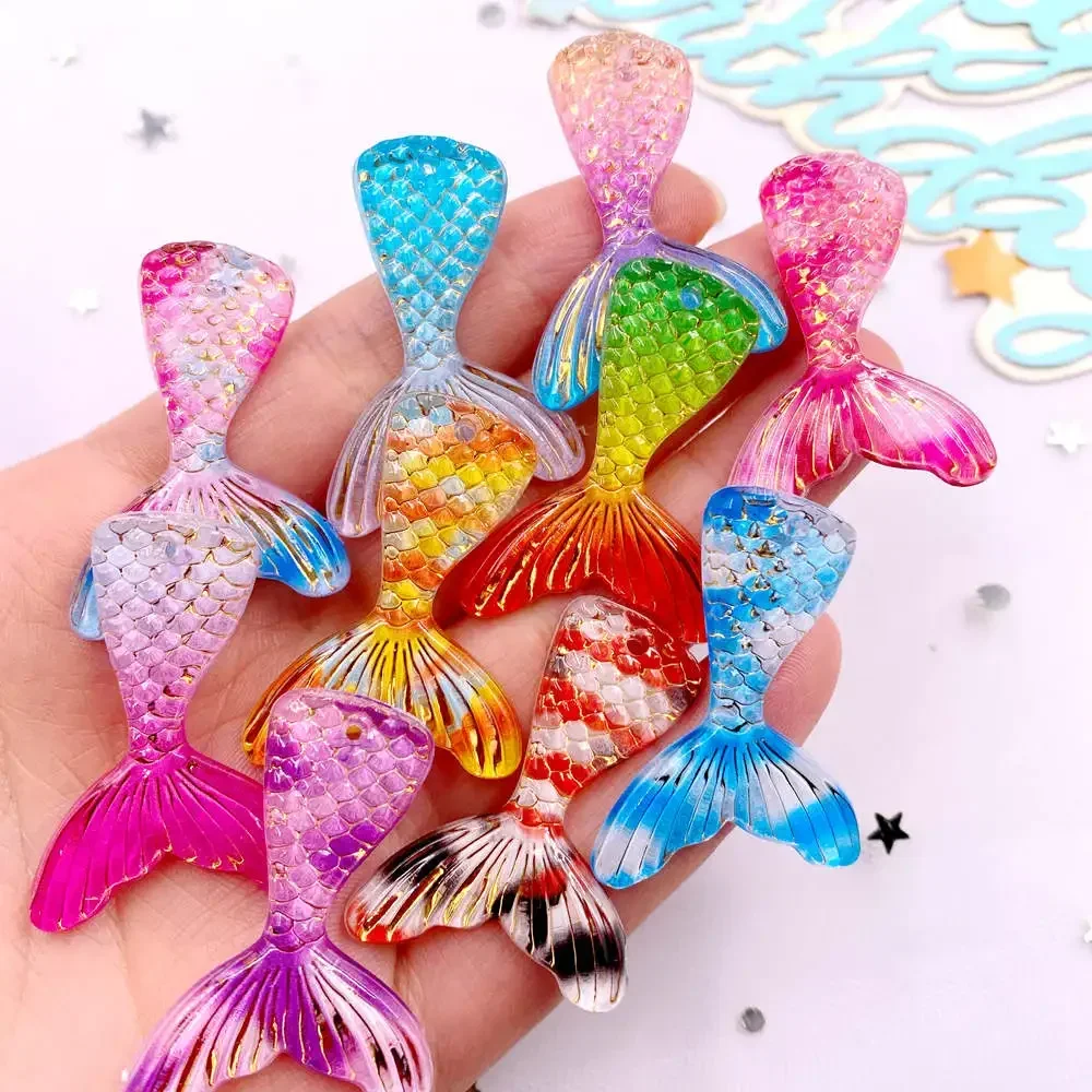 Paradise Jewelry & Watches Dolphin Mall - 10 Stück Glitzernde, bunte Meerjungfrauenflossen aus