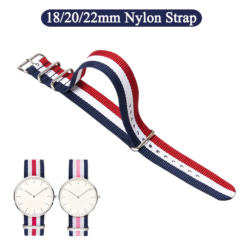 Daniel Wellington Watches & Jewelry Online Store - Nylon-Uhrenarmband für Daniel Wellington Tissot Rolex