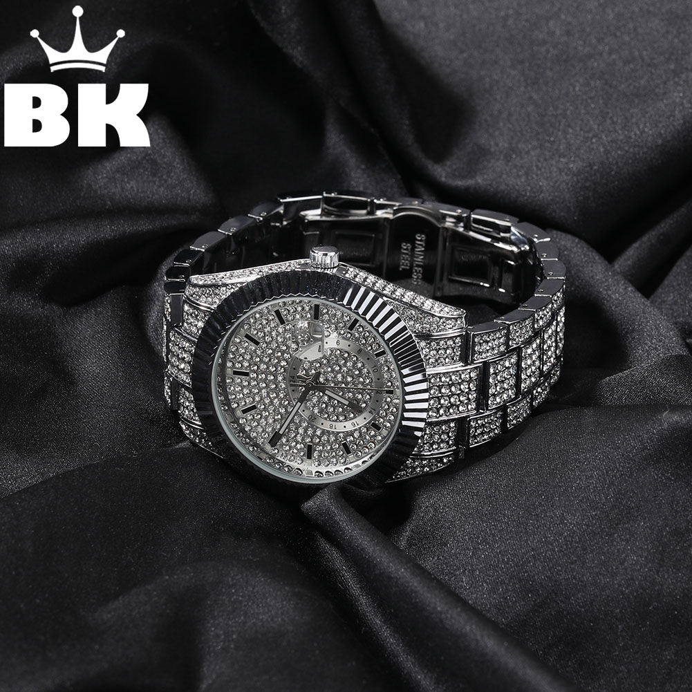King'S Jewelry Watches - Die bling king Herren uhr voll