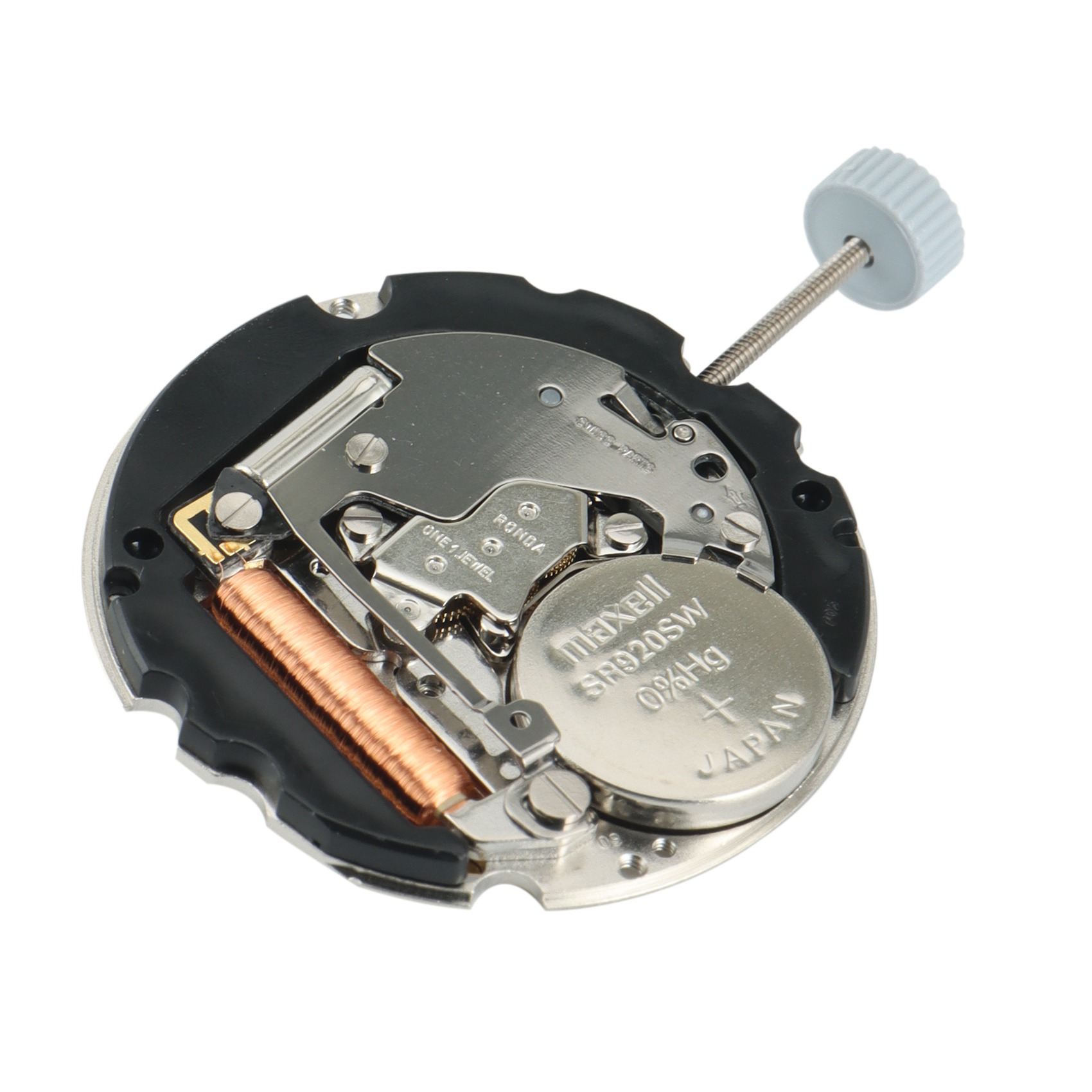 Jewels In Quartz Watches - ELBA_Ronda 705-3 705 Quarzuhrwerk mit Datumsanzeige,