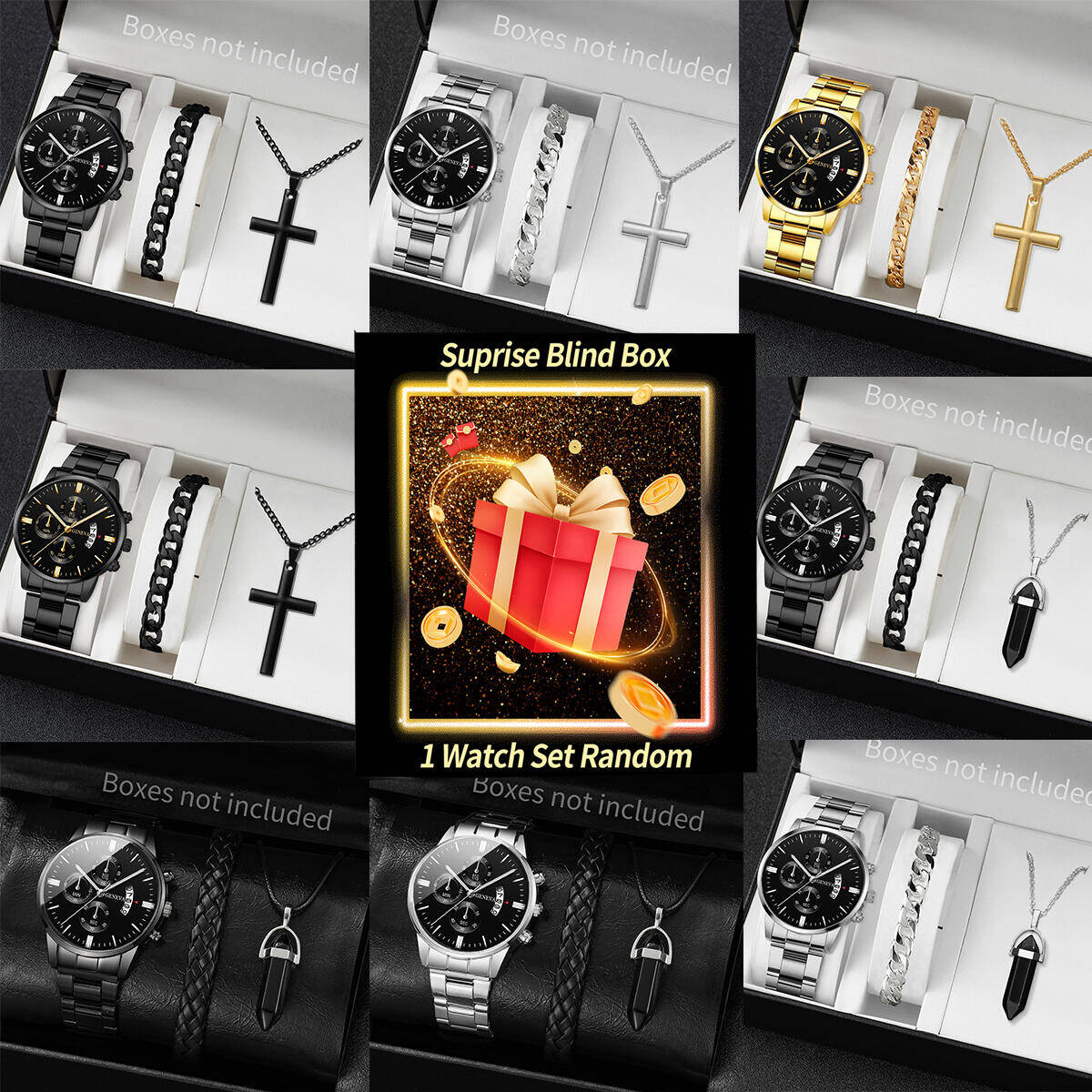 Jewellery Watches - Überraschung Mystery Uhr Blind Box-3 Teile/satz