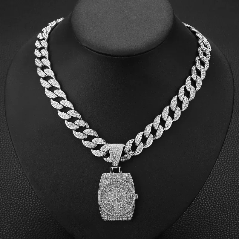 Unique Jewelry Watches - Einzigartige Retro Hip-Hop Punk Choker-Halskette mit