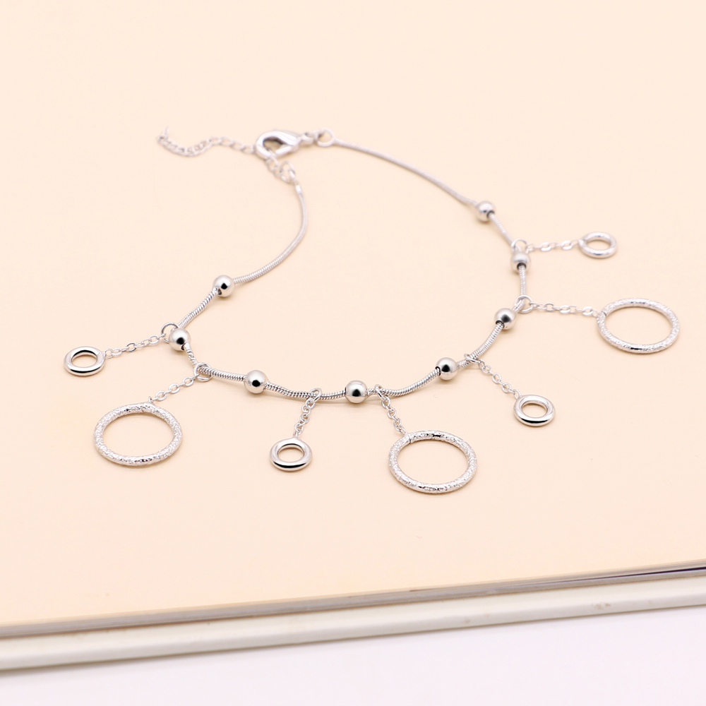 925 Sterling Silber Quasten-Fu – Anklet Foot Chain Bewertung und Preis