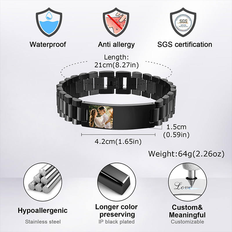 Benutzerdefiniertes Bild Text  – Jewelry Like Watches Bewertung und Preis