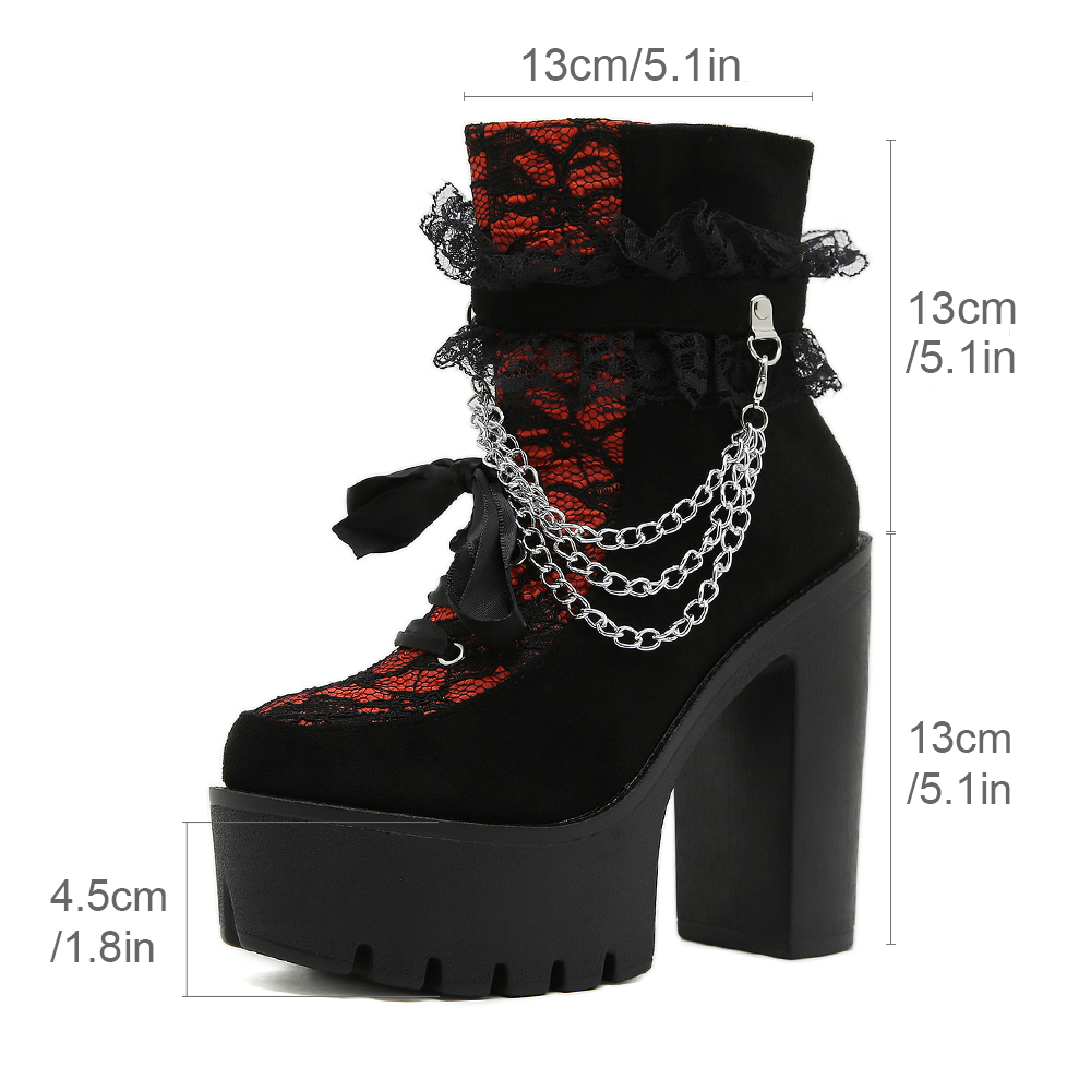Gdgydh Vintage Gothic-Stiefele – Anklet Foot Chain Bewertung und Preis