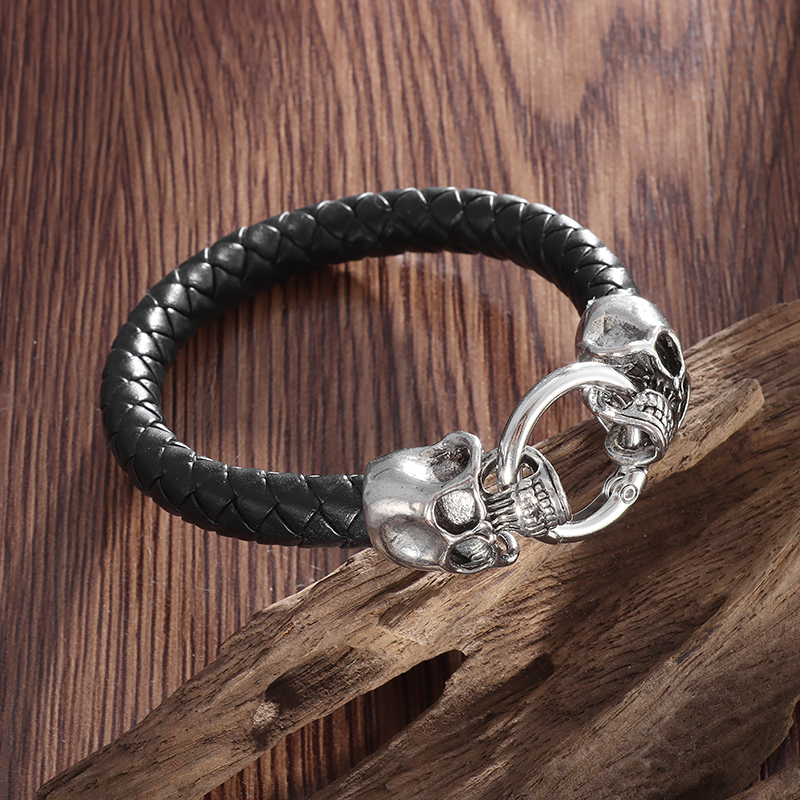 Gothic Double Skull Schwarz ge – Gothic Skull Ring Bewertung und Preis