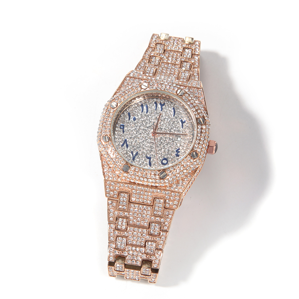 DIE BLING KÖNIG Arabische Ziff – King'S Jewelry Watches Bewertung und Preis