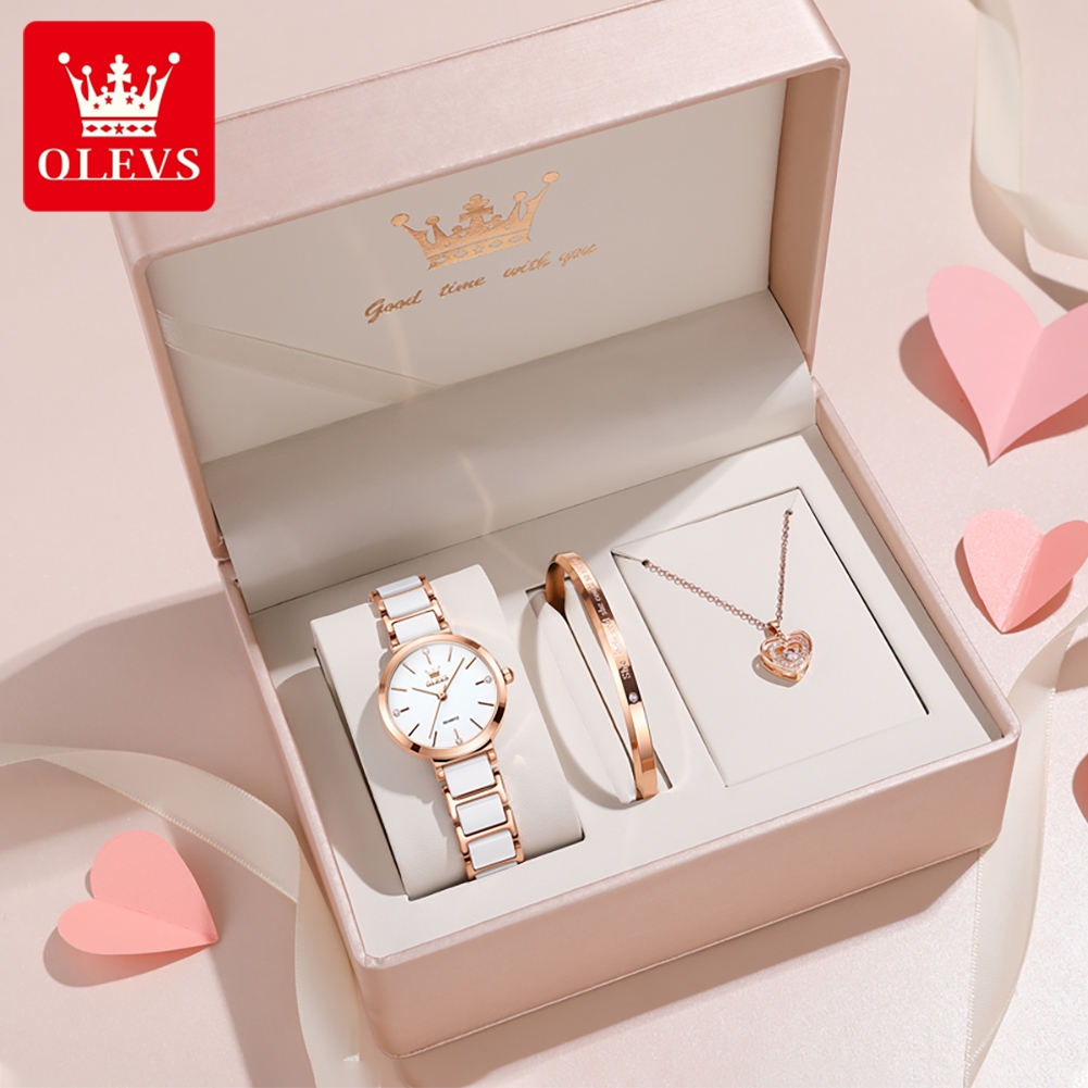 OLEVS Damenuhr 5877, luxuriöse – Jewellery Watches Bewertung und Preis