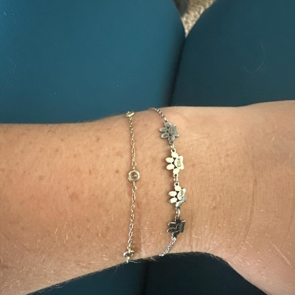 Personalisiertes Pfotenabdruck – Anklet Foot Chain Bewertung und Preis