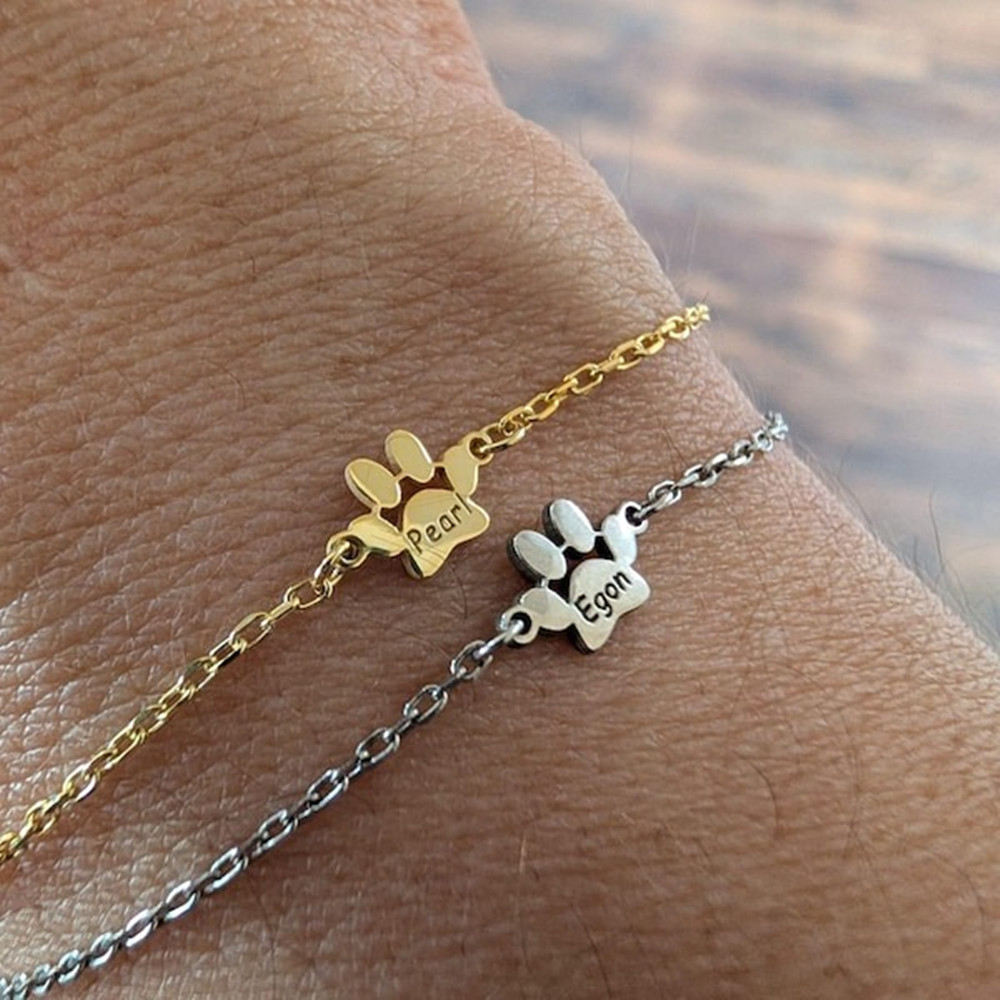 Personalisiertes Pfotenabdruck – Anklet Foot Chain Bewertung und Preis