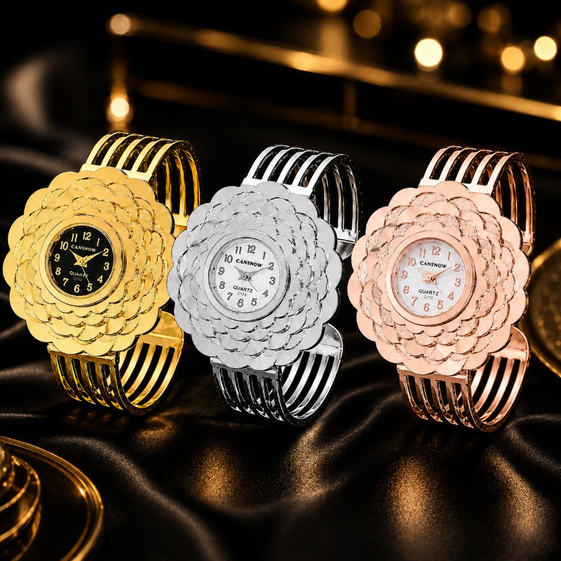 Elegante Damen-Quarzuhr mit Bl – Unique Jewelry Watches Bewertung und Preis