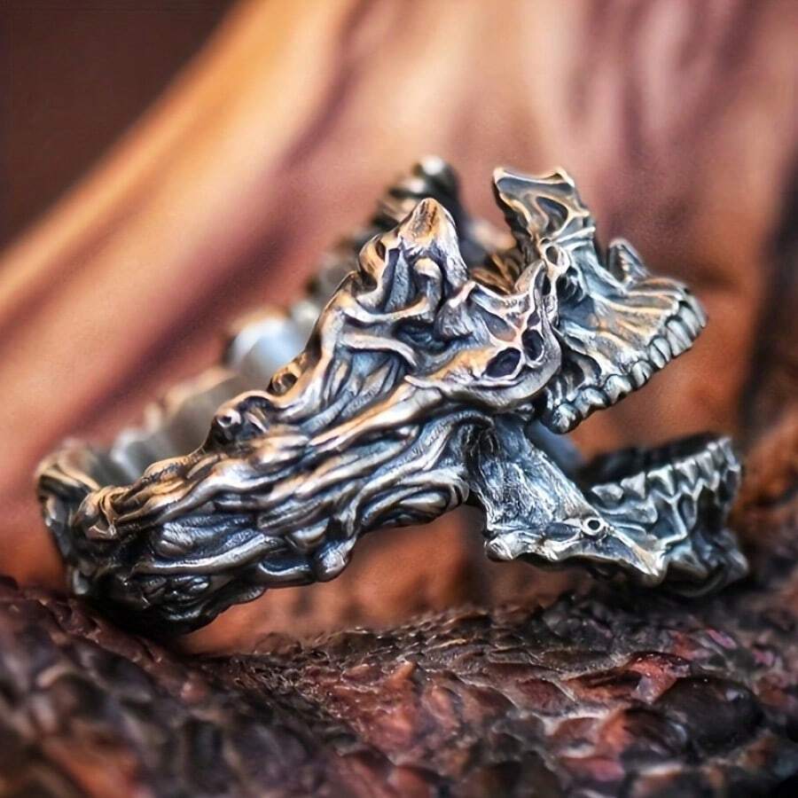 Vintage Gothic Totenkopf-Maske – Gothic Skull Ring Bewertung und Preis