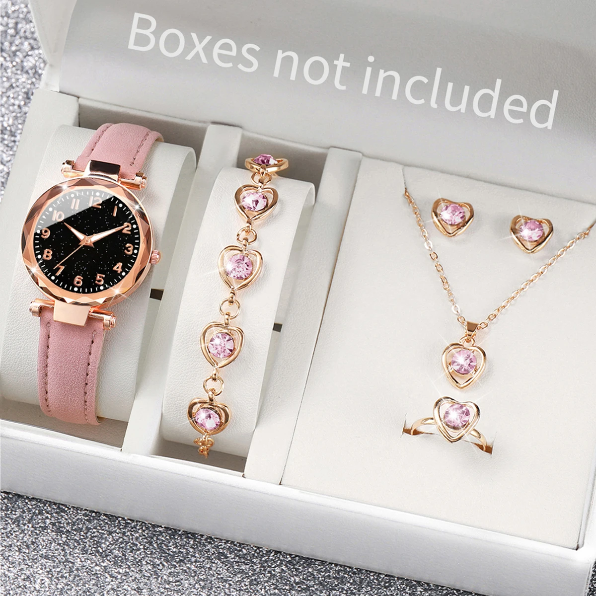 5/6PCS Mode Damenuhren Casual  – Jewelry Like Watches Bewertung und Preis