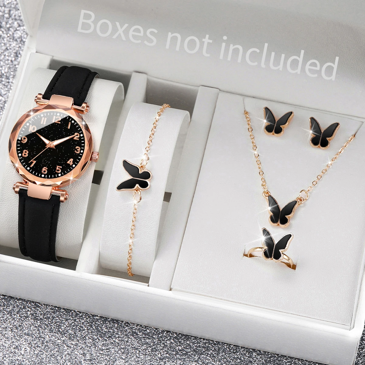 5/6PCS Mode Damenuhren Casual  – Jewelry Like Watches Bewertung und Preis
