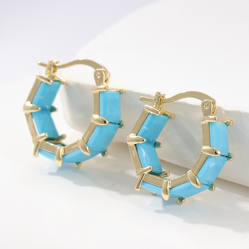 Modische, klassische, türkisfa – Turquoise Stone Ring Bewertung und Preis