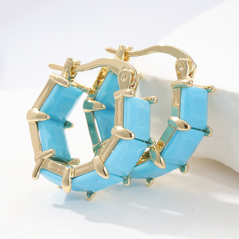 Modische, klassische, türkisfa – Turquoise Stone Ring Bewertung und Preis