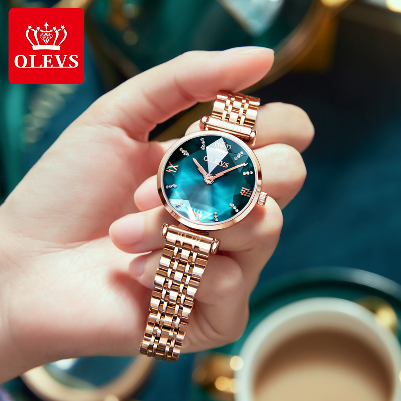 OLEVS Neue Frauen Luxus Jewel  – Jewels In Quartz Watches Bewertung und Preis