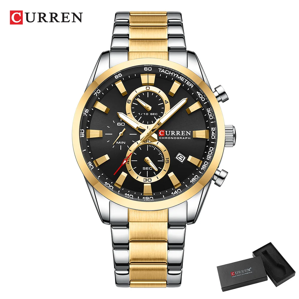CURREN Casual Quarz Chrono Spo – Jewellery Watches Bewertung und Preis