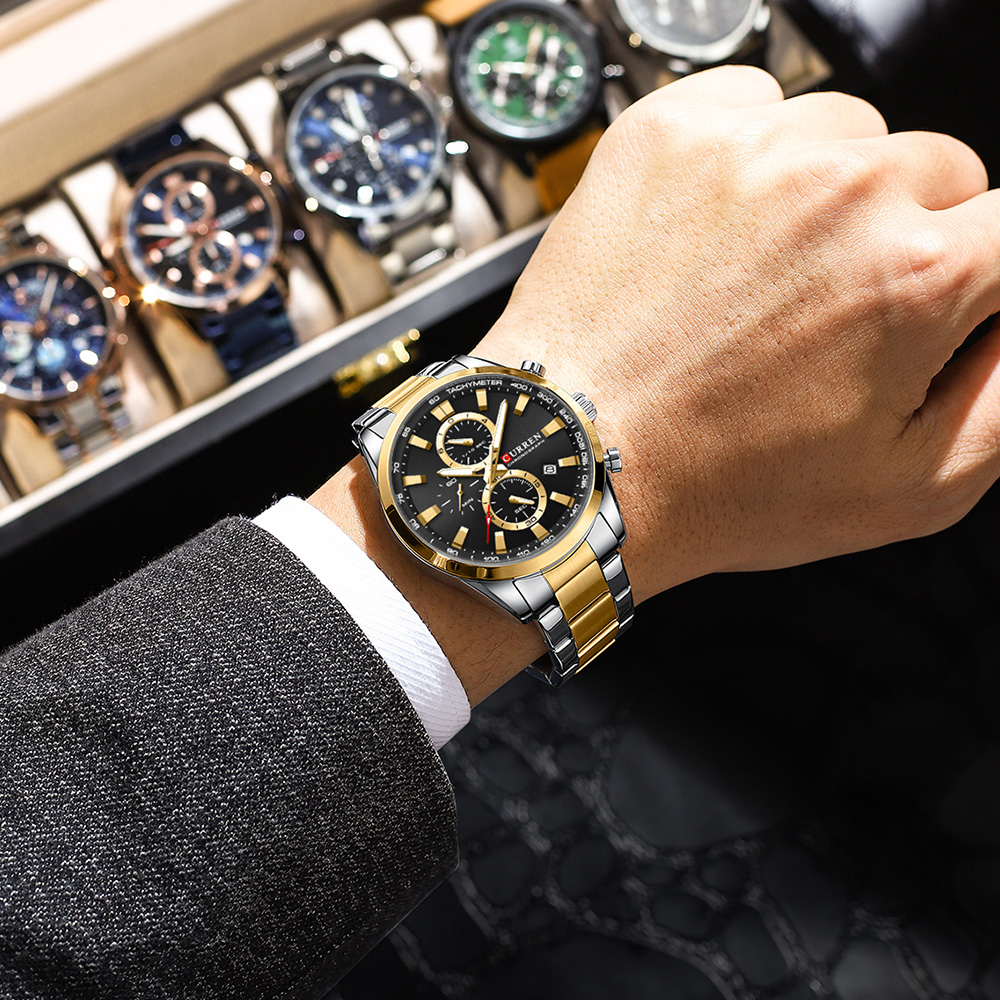 CURREN Casual Quarz Chrono Spo – Jewellery Watches Bewertung und Preis