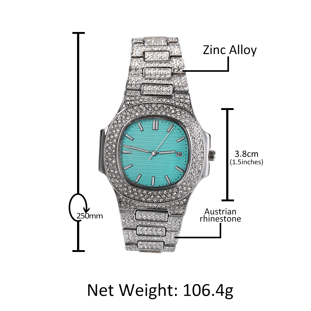 THE BLING KING Tiffani Blue Da – King'S Jewelry Watches Bewertung und Preis