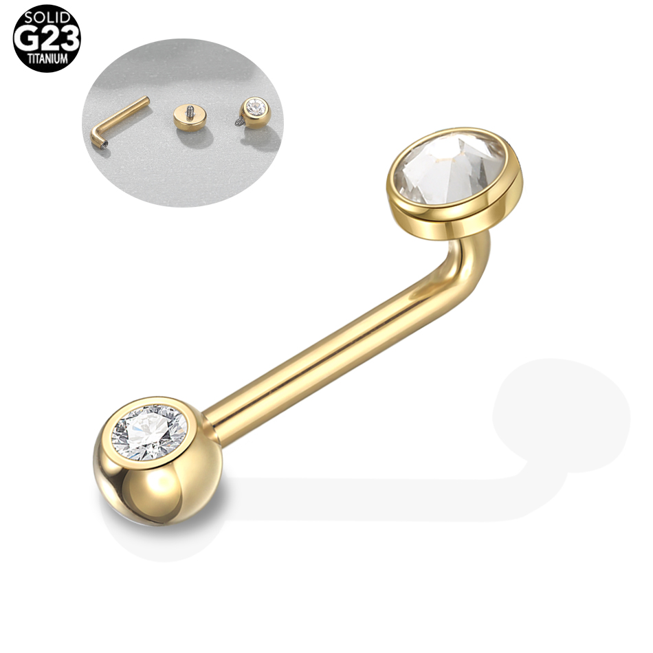 1PC G23 Titan Christina Vertik – Christina Jewelry & Watches Marguerite Ørestik Forgyldt Sølv Bewertung und Preis