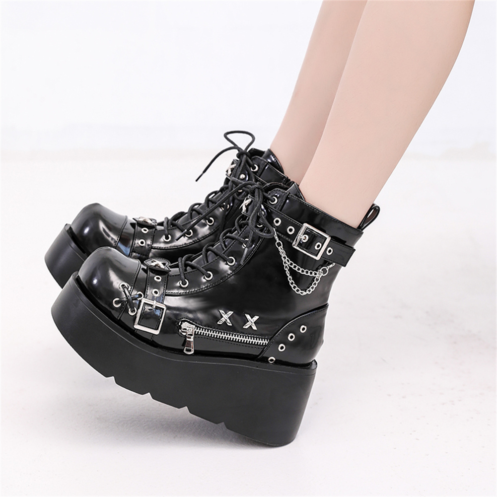 Brandneue Damen Goth Plateau-S – Anklet Foot Chain Bewertung und Preis