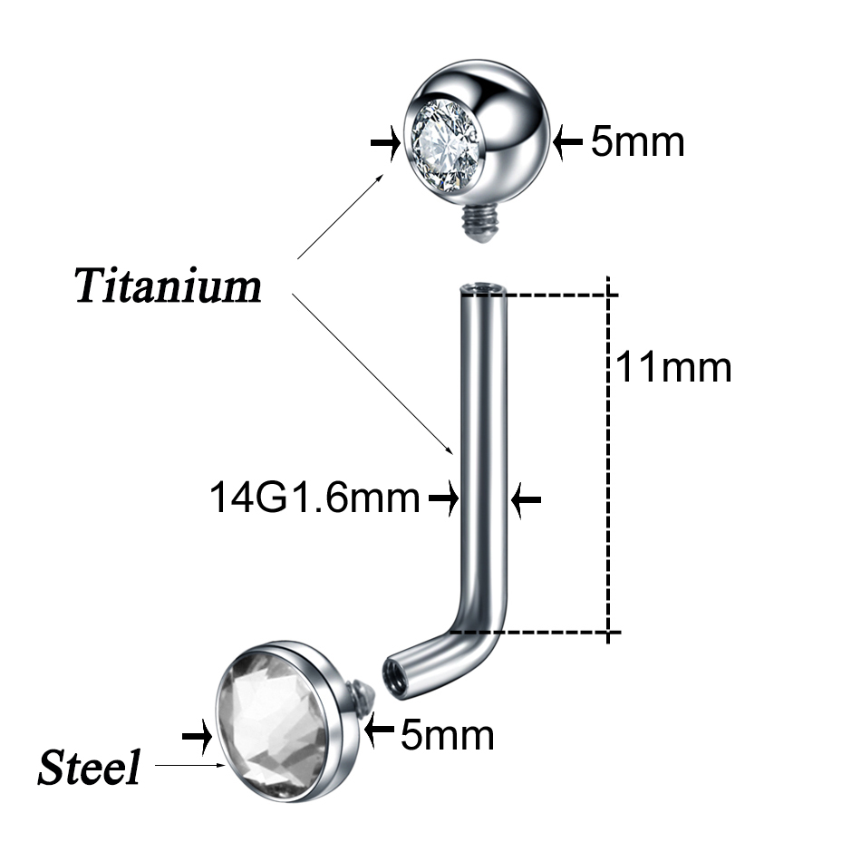 1PC G23 Titan Kristall Christi – Christina Jewelry & Watches Marguerite Ørestik Forgyldt Sølv Bewertung und Preis