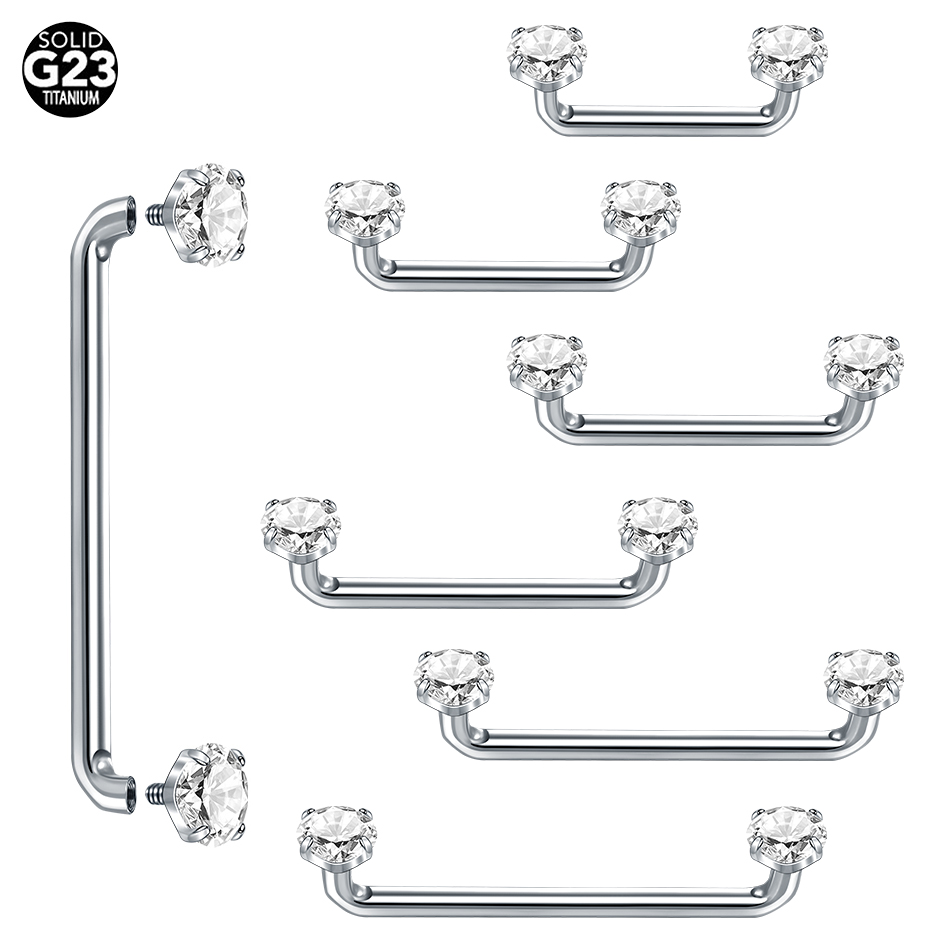 1PC Titan Oberfläche Piercing  – Christina Jewelry & Watches Marguerite Ørestik Forgyldt Sølv Bewertung und Preis