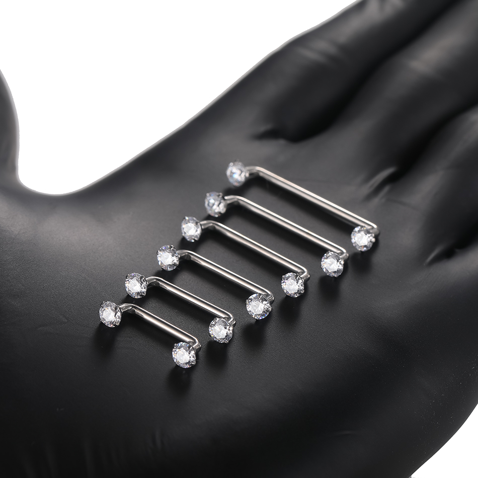 1PC Titan Oberfläche Piercing  – Christina Jewelry & Watches Marguerite Ørestik Forgyldt Sølv Bewertung und Preis