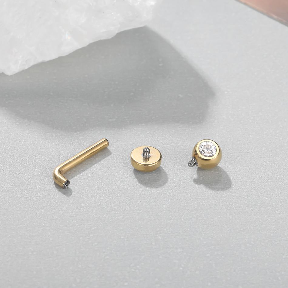 1pc Titan Christina vertikale  – Christina Jewelry & Watches Marguerite Ørestik Forgyldt Sølv Bewertung und Preis