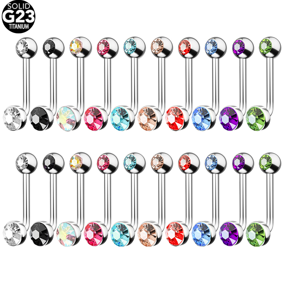 1PC G23 Titan Kristall Edelste – Christina Jewelry & Watches Marguerite Ørestik Forgyldt Sølv Bewertung und Preis