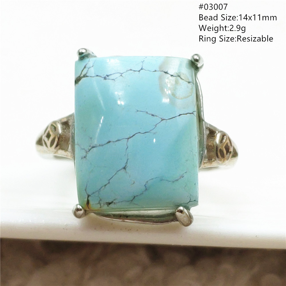 Natürliche Grüne Türkis Einste – Turquoise Stone Ring Bewertung und Preis