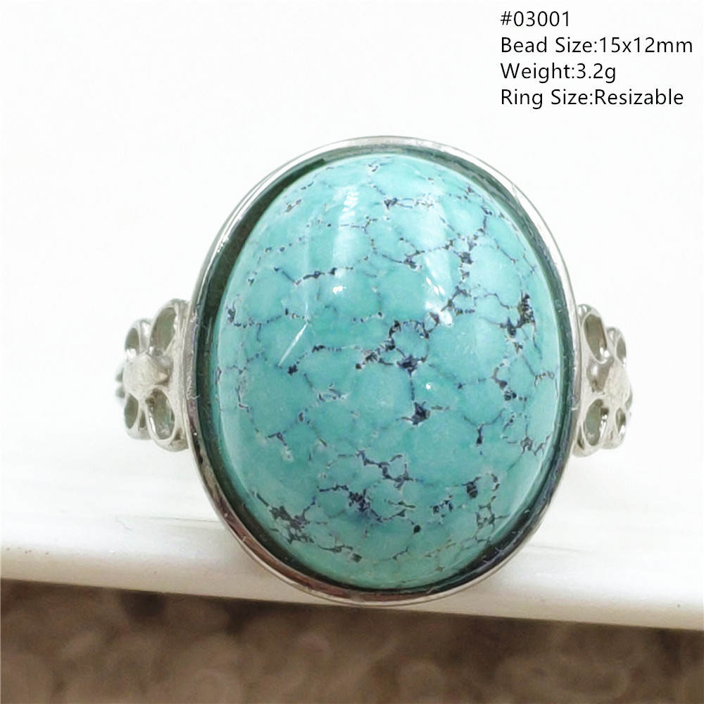 Natürliche Grüne Türkis Einste – Turquoise Stone Ring Bewertung und Preis