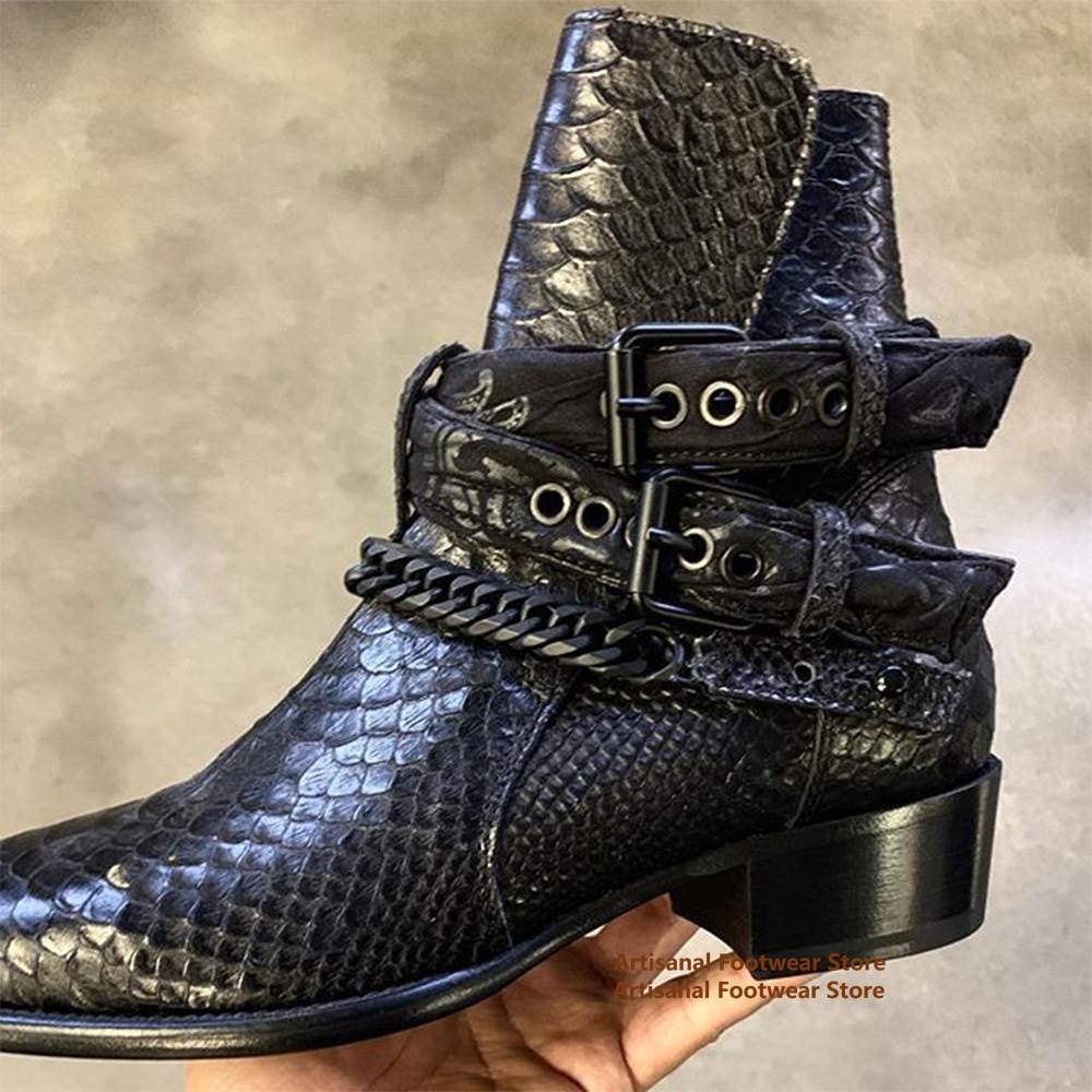 Chelsea-Stiefel mit Schlangenm – Anklet Foot Chain Bewertung und Preis