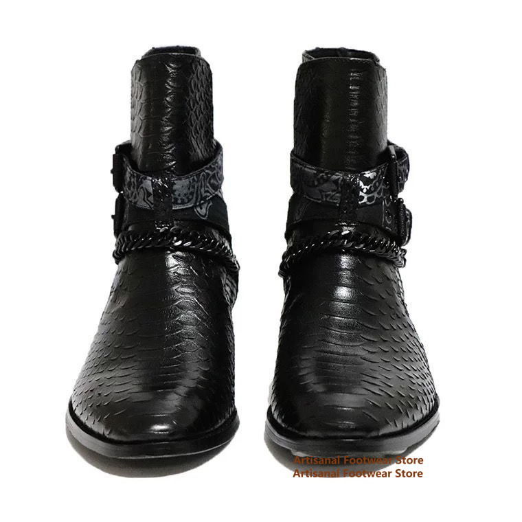 Chelsea-Stiefel mit Schlangenm – Anklet Foot Chain Bewertung und Preis