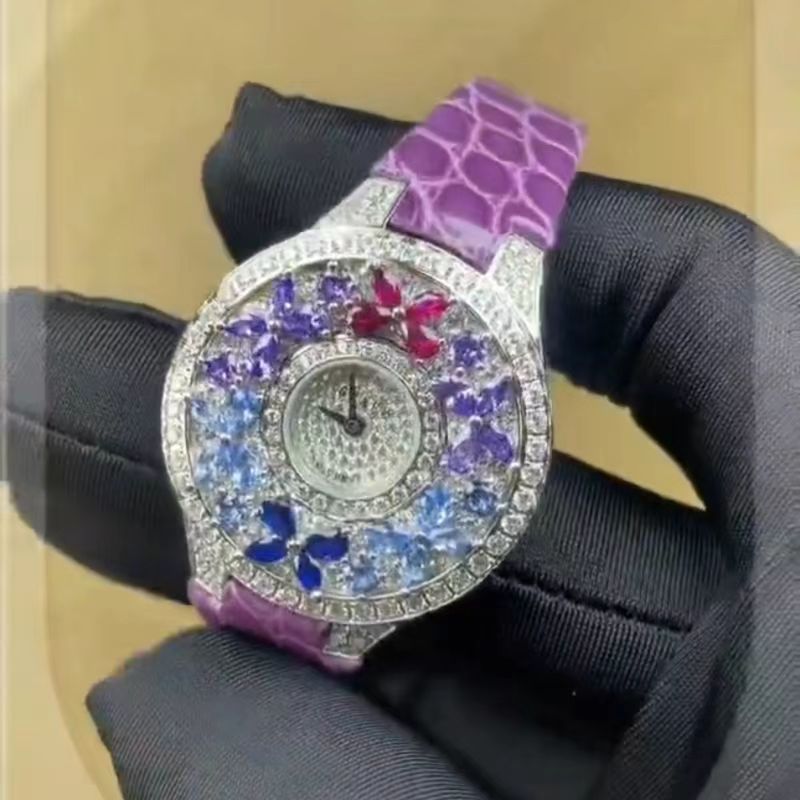 Luxuriöse Bunte Damenuhr Hochw – Jewels In Quartz Watches Bewertung und Preis